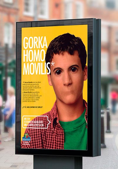 Diseño publicitario para Homo Movilis